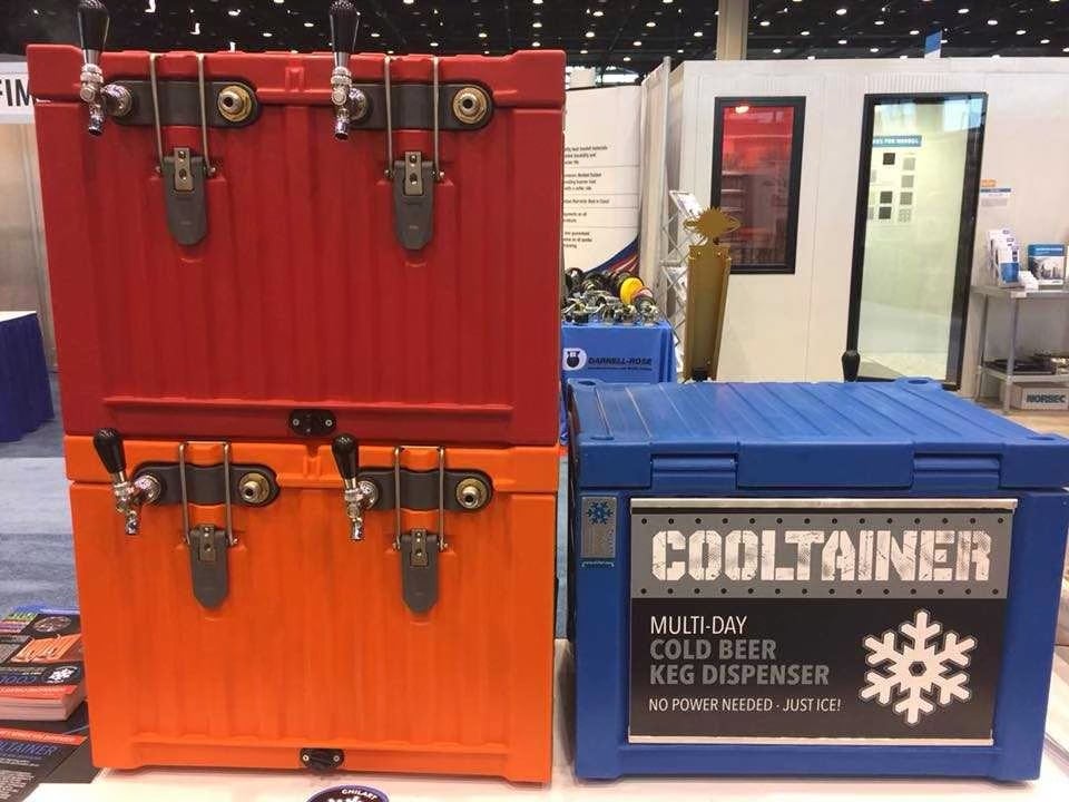 ถังเก็บความเย็น FEELFREE COOLTAINER ขนาด 50L สีแดง_1
